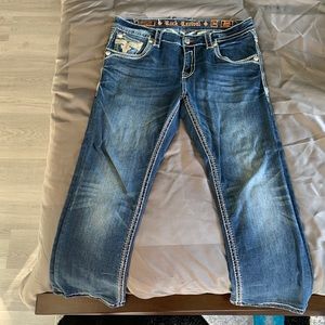 Rock Revival Straight Men’s Jeans (size 34) NWOT